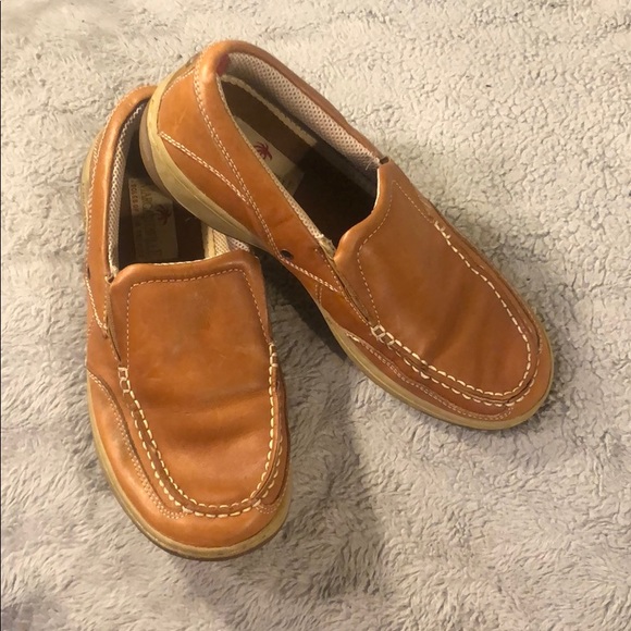Margaritaville Mens Anchor Slip On Boat Shoes Sz 8 - Picture 4 of 8